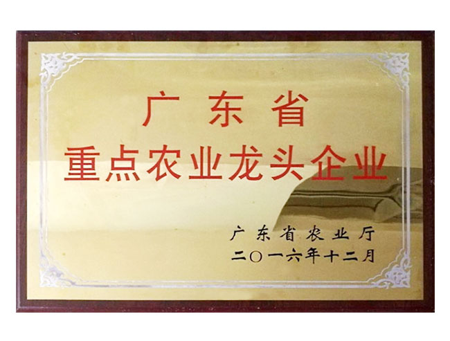 廣東省重點農業龍頭企業